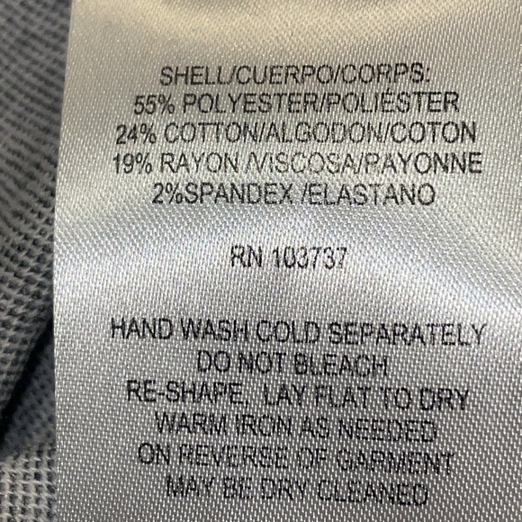 NWT Donna Morgan Sleeveless Dress/Sheath. Gray & White Houndstooth Pattern. SZ10 - Picture 9 of 13